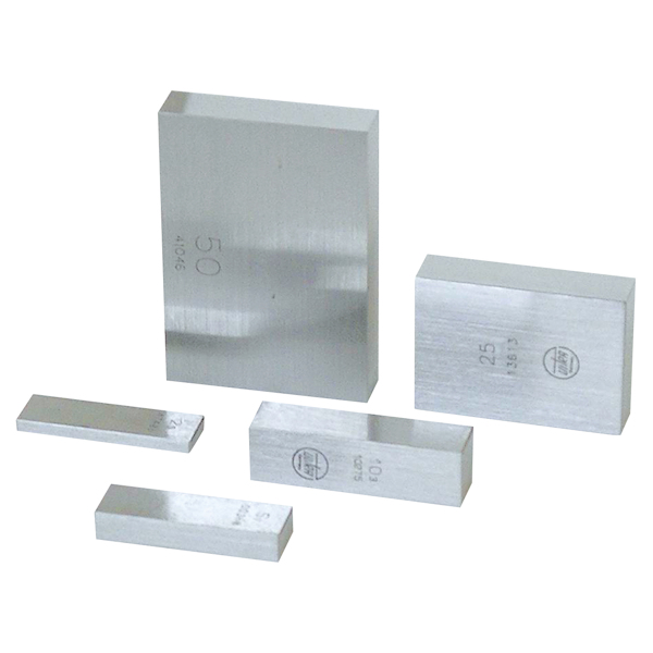 Einzelnes Parallel-Endmaß aus Stahl, Genauigkeit Güte 0, Nennmaß 10,50 - 15,00 mm